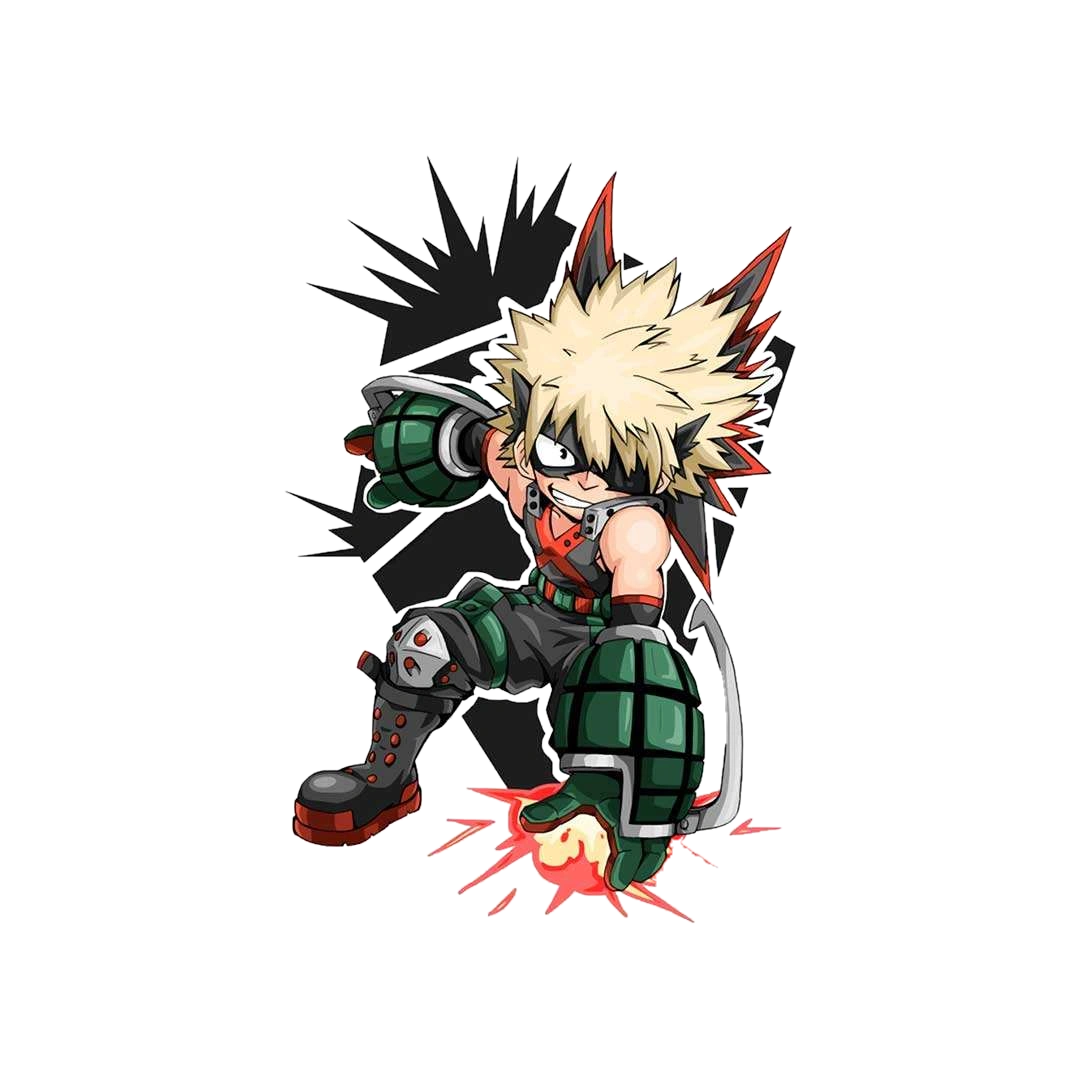 Katsuki Bakugo 0.1 Sticker